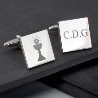 Personalised First Holy Communion Cufflinks Product Image