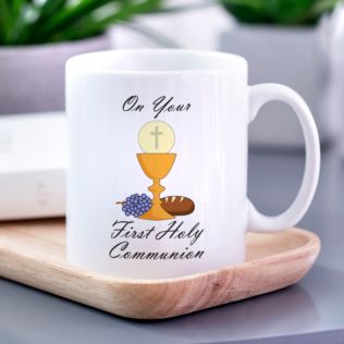 On Your First Holy Communion Personalised Mug Product Image