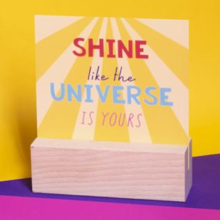 Positive Vibes Display Block Product Image