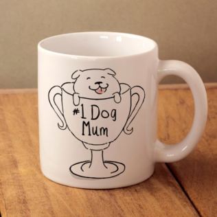 No 1 Dog Mum Mug Product Image