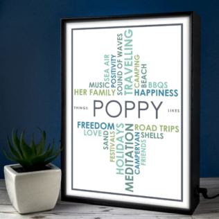 Personalised Light Box - Likes Product Image