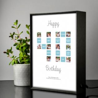 Personalised 40th Special Birthday Light Box Product Image