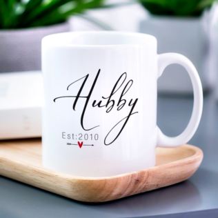 Personalised Hubby Mug Product Image