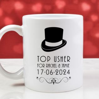 Personalised Usher Mug Product Image