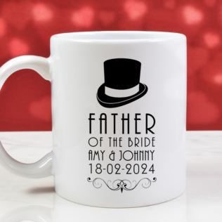 Personalised Father of The Bride Mug Product Image