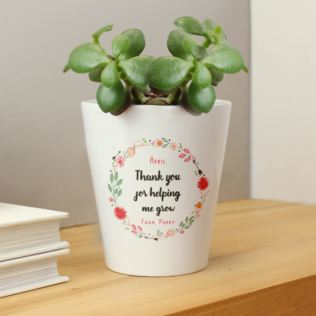 Personalised Plant Pot Product Image