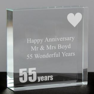55th (Emerald) Anniversary Keepsake Product Image
