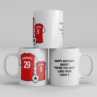 Personalised Football Family Mug Product Image