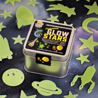 Glow in the Dark Stars in a Tin Product Image