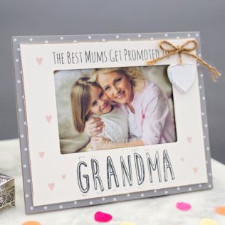 The Best Mums Get Promoted To Grandma Photo Frame Product Image