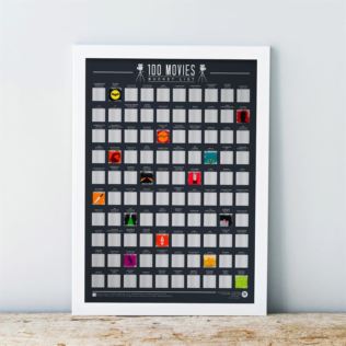 100 Movies Bucket List Poster Product Image