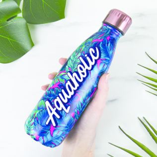 Aquaholic Beach Water Bottle Product Image