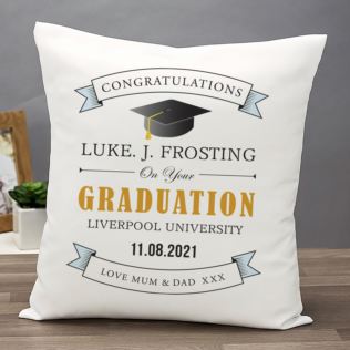 Personalised Graduation Cushion Product Image