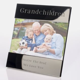 Engraved Grandchildren Photo Frame Product Image