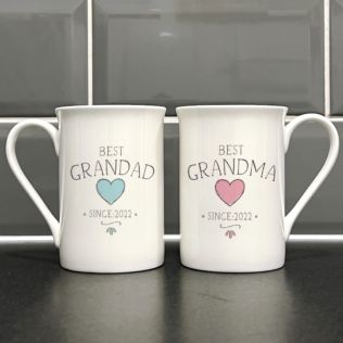 Personalised Grandparents Bone China Mugs Product Image