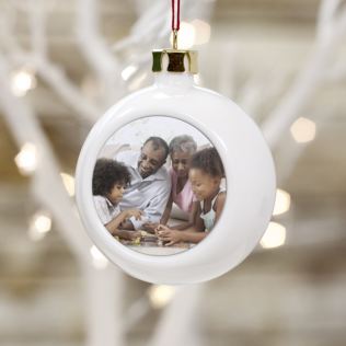 Personalised Grandparent Photo Bauble Product Image