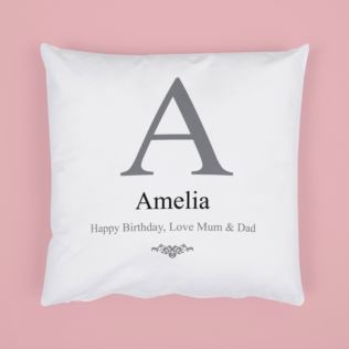 Personalised Initial Cushion Product Image