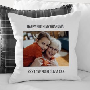 Personalised Photo Upload Cushion Product Image