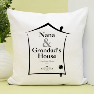 Grandparents House Personalised Cushion Product Image