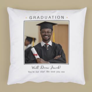 Personalised Graduation Photo Cushion Product Image