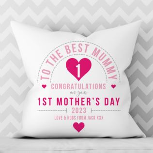 Personalised First Mother's Day Cushion Product Image