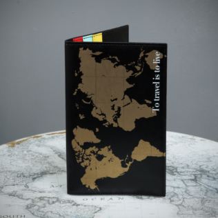 World Map Travel Wallet For Retirement Product Image