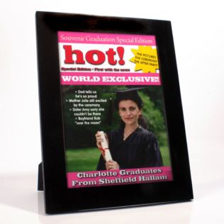 Personalised Graduation Magazine Cover - Female Product Image