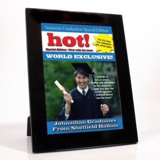 Personalised Graduation Magazine Cover - Male Product Image