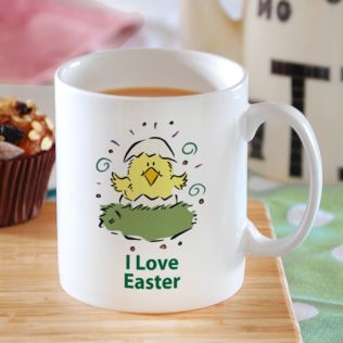 I Love Easter Personalised Mug Product Image
