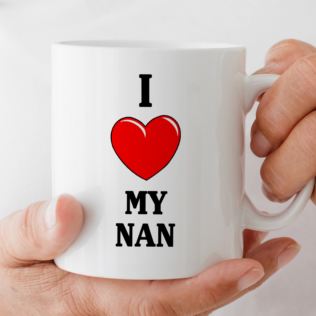 I Heart My Nan Mug Product Image
