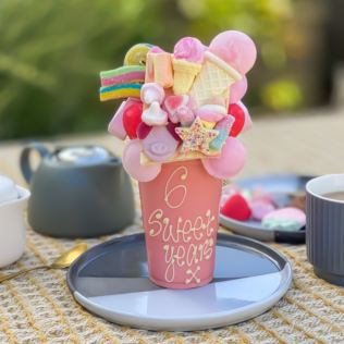 Pink Personalised Chocolate Smash Cup Product Image