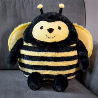 Warmies XL Bumblebee Microwaveable Plush Product Image