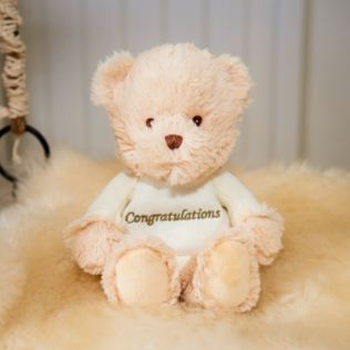 Warmies 9''  Congratulations Microwaveable Plush Bear Product Image