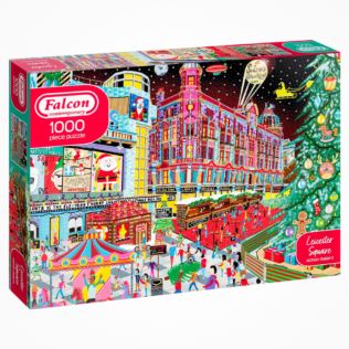 Falcon Contemporary Christmas at Leicester Square 1000 Piece Jigsaw Puzzle Product Image