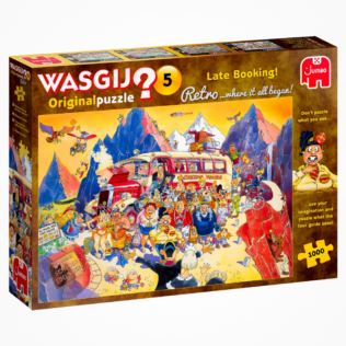 Wasgij Original Retro 5 Late Booking Jigsaw Puzzle Product Image