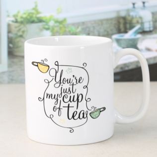 Personalised You're Just My Cup Of Tea Mug Product Image