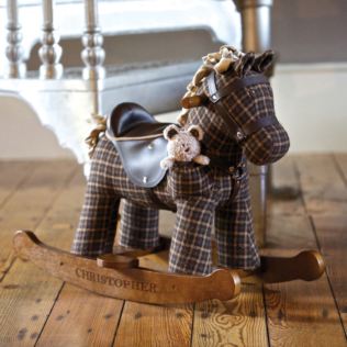 Personalised Rufus & Ted Rocking Horse Product Image
