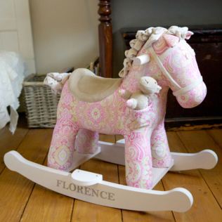 Personalised Pixie & Fluff Rocking Horse 9+ Months Product Image