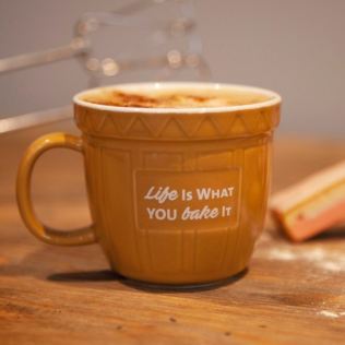 Baking Bowl Mug - Life Is What You Bake It Product Image