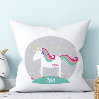 Personalised Magical Unicorn Cushion Product Image