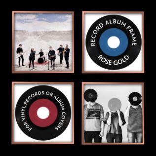 Record Album Frame - Rose Gold Product Image