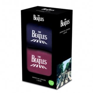 Men's Beatles Abbey Road Socks Gift Set Product Image