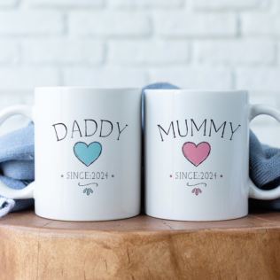 Personalised Mummy & Daddy Mugs Product Image