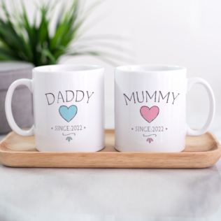 Personalised Mummy & Daddy Mugs Product Image