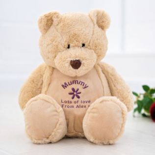Personalised Embroidered Mummy Teddy Bear Product Image