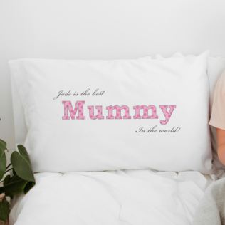 Personalised Mummy Pillowcase Product Image