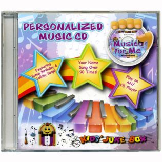 Music for Me - Personalised Childrens Songs CD Product Image