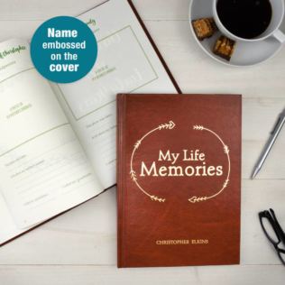 Personalised My Life Memories Journal Product Image