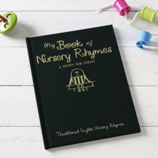Personalised Hardback Classic Childrens Book - Nursery Rhymes Product Image