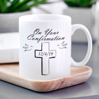 On Your Confirmation Personalised Mug Product Image